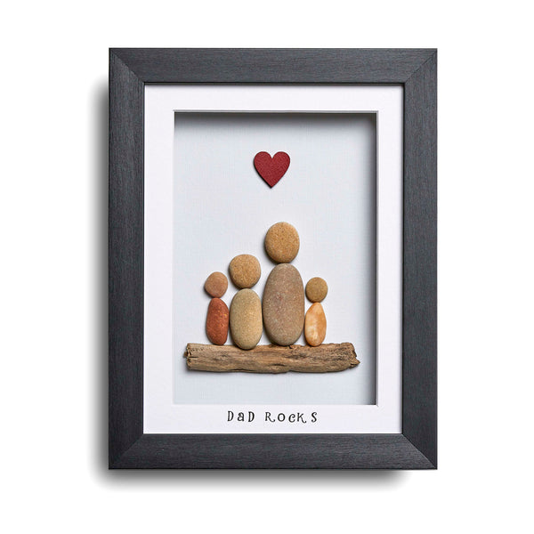 Dad Rocks Pebbles Dad Rocks - The Pebble Art