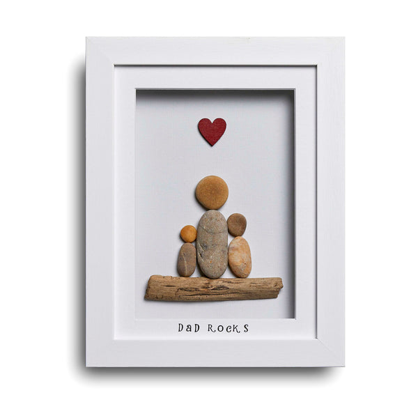 Dad Rocks Pebbles Dad Rocks - The Pebble Art
