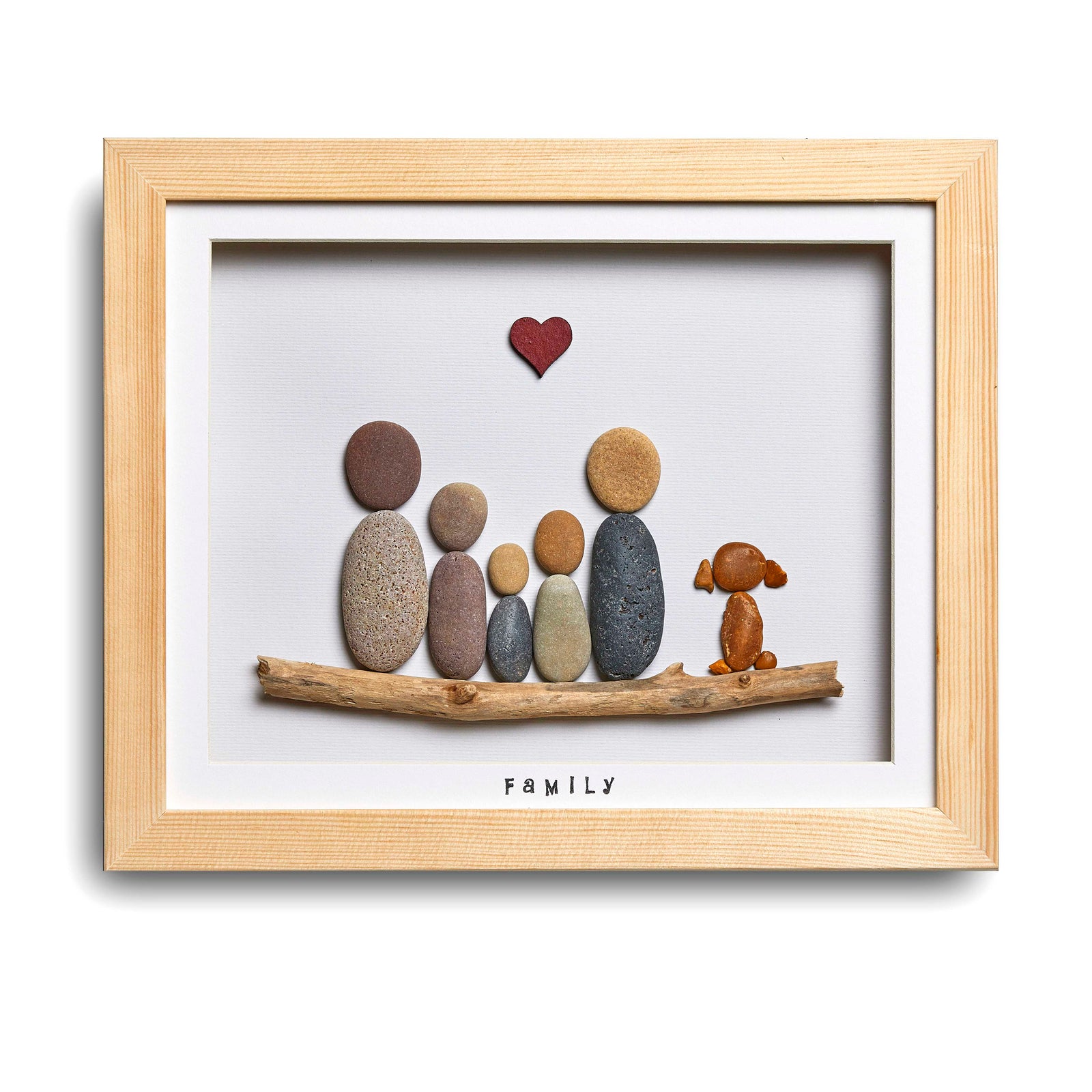 Family of 5 (The Five Of Us) and the dog